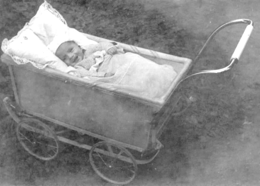 Mieczyslaw as a baby