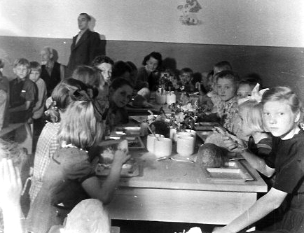 Children in Cafeteria